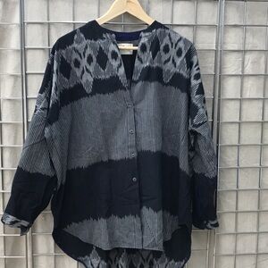 Stylish Black and Gray Women's Tunic